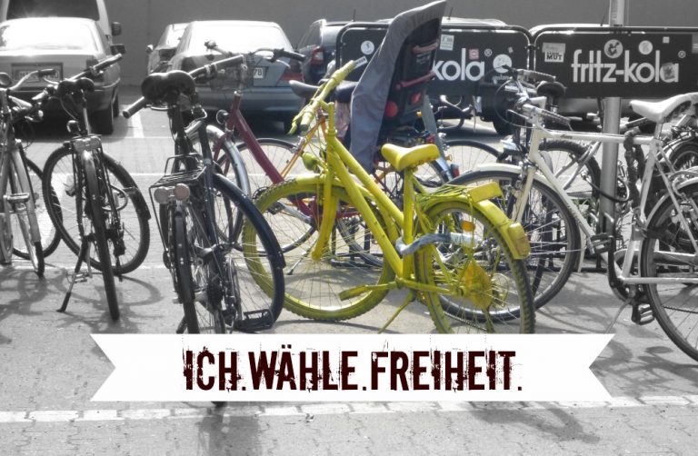 Ich entscheide mich für Freiheit!