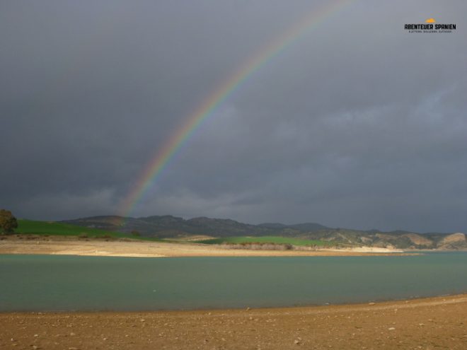 Ein andalusischer Regenbogen.