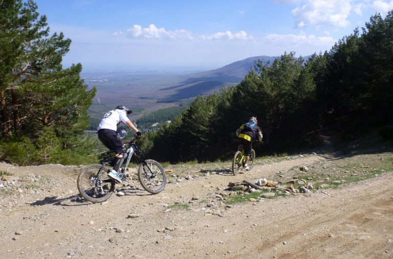 Ein Bikepark in Spanien: La Pinilla