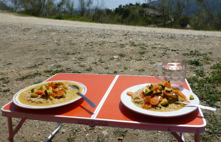 Kochen im Wohnmobil – meine vegetarischen Rezepte