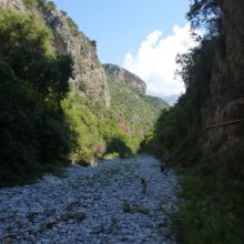 Muskelkater inklusive: Wandern durch die Viros-Schlucht